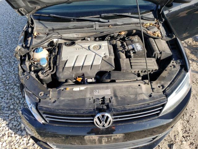 3VWLL7AJ6BM107751 - 2011 VOLKSWAGEN JETTA TDI BLACK photo 11