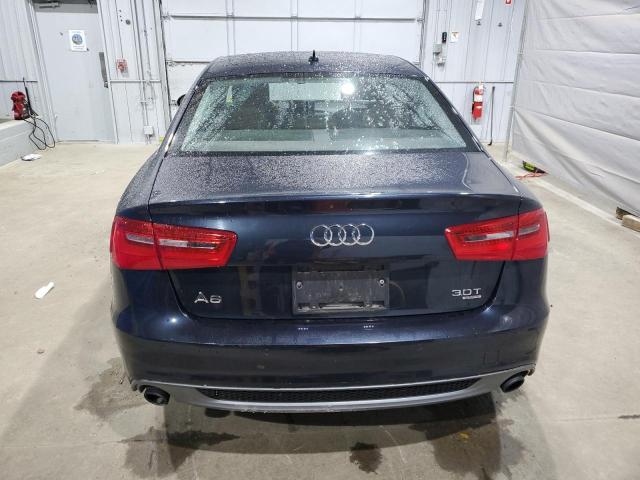 WAUHGAFC0DN005582 - 2013 AUDI A6 PRESTIGE أزرق صورة 6