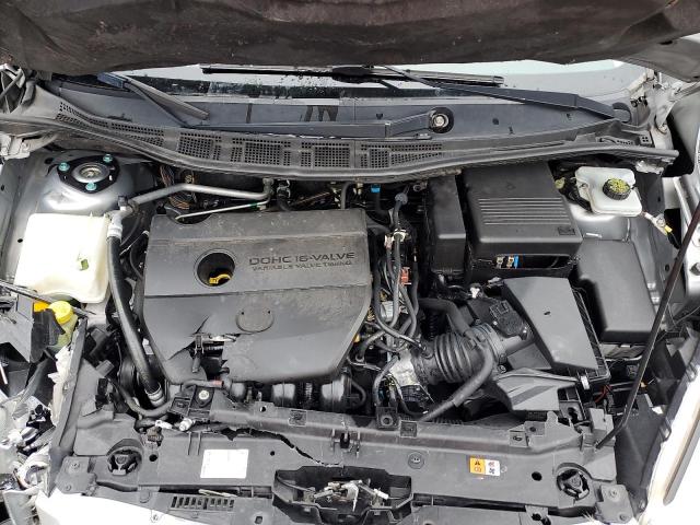 JM1CW2DL1C0143748 - 2012 MAZDA 5 SILVER photo 12