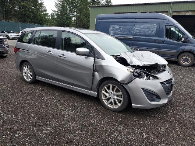 JM1CW2DL1C0143748 - 2012 MAZDA 5 SILVER photo 4