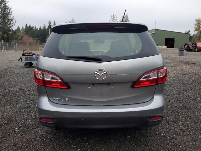 JM1CW2DL1C0143748 - 2012 MAZDA 5 SILVER photo 6