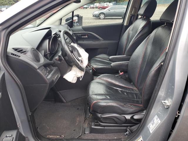JM1CW2DL1C0143748 - 2012 MAZDA 5 SILVER photo 7