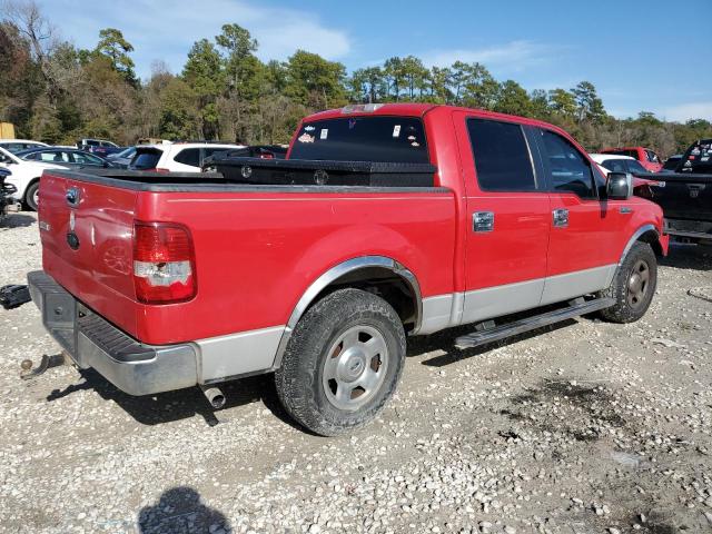 1FTPW12526KB15336 - 2006 FORD F150 SUPERCREW RED photo 3