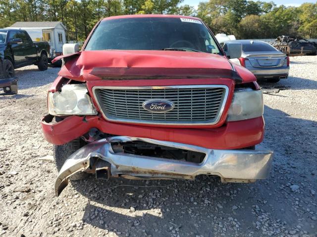 1FTPW12526KB15336 - 2006 FORD F150 SUPERCREW RED photo 5