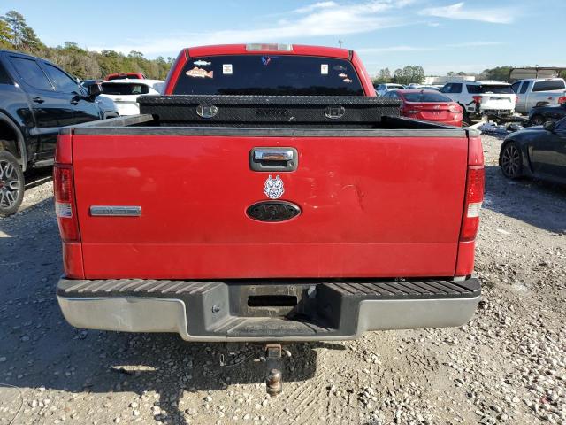 1FTPW12526KB15336 - 2006 FORD F150 SUPERCREW RED photo 6