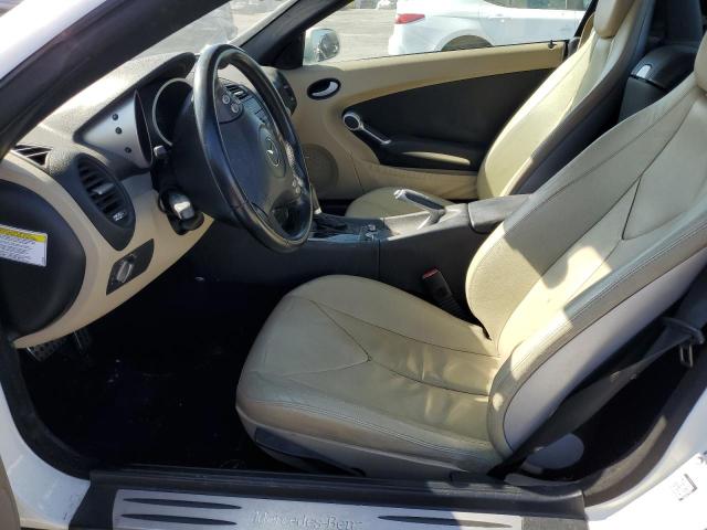 WDBWK54F56F119943 - 2006 MERCEDES-BENZ SLK 280 WHITE photo 7