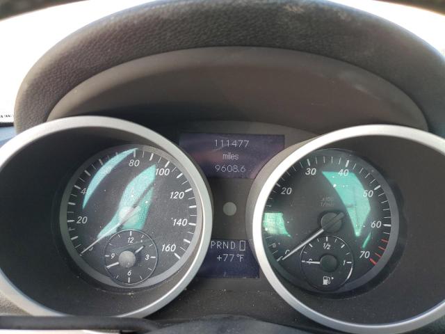 WDBWK54F56F119943 - 2006 MERCEDES-BENZ SLK 280 WHITE photo 9