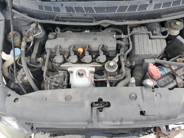 2HGFG1B83AH518195 - 2010 HONDA CIVIC EX BLUE photo 11