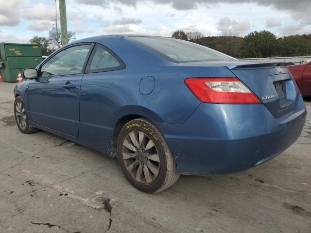 2HGFG1B83AH518195 - 2010 HONDA CIVIC EX BLUE photo 2