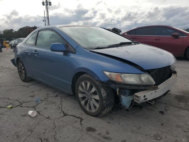 2HGFG1B83AH518195 - 2010 HONDA CIVIC EX BLUE photo 4