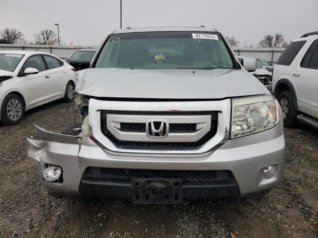 5FNYF4H60AB013514 - 2010 HONDA PILOT EXL SILVER photo 5