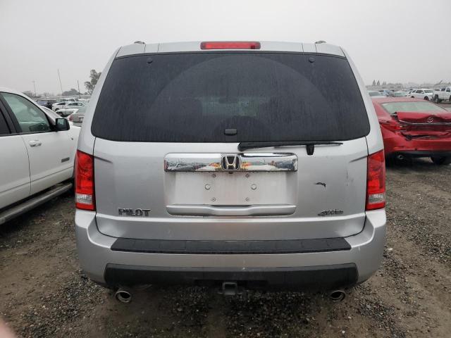 5FNYF4H60AB013514 - 2010 HONDA PILOT EXL SILVER photo 6