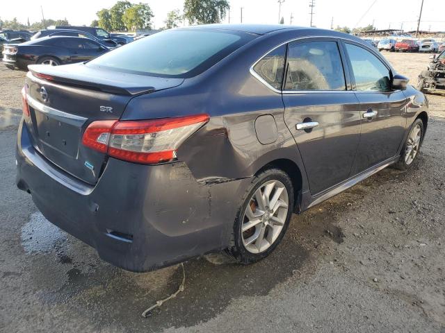 3N1AB7AP6DL623119 - 2013 NISSAN SENTRA S GRAY photo 3