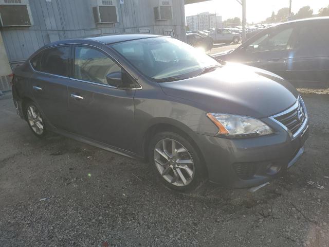 3N1AB7AP6DL623119 - 2013 NISSAN SENTRA S GRAY photo 4