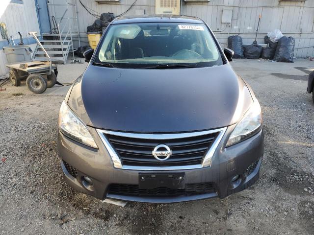3N1AB7AP6DL623119 - 2013 NISSAN SENTRA S GRAY photo 5