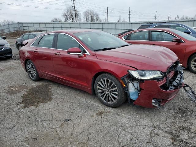 3LN6L5C96HR650144 - 2017 LINCOLN MKZ SELECT RED photo 4