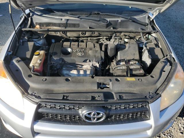 JTMZF4DV0AD023128 - 2010 TOYOTA RAV4 SILVER photo 12