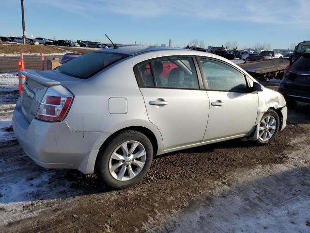 3N1AB6AP4BL678742 - 2011 NISSAN SENTRA 2.0 SILVER photo 3