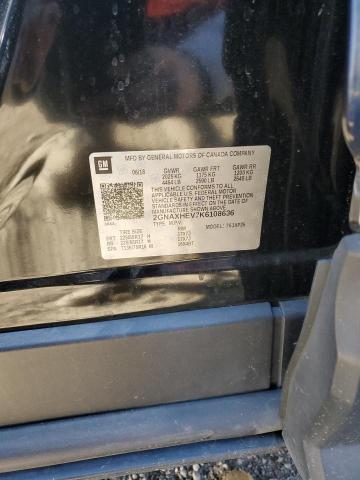 2GNAXHEV7K6108636 - 2019 CHEVROLET EQUINOX LS BLACK photo 13