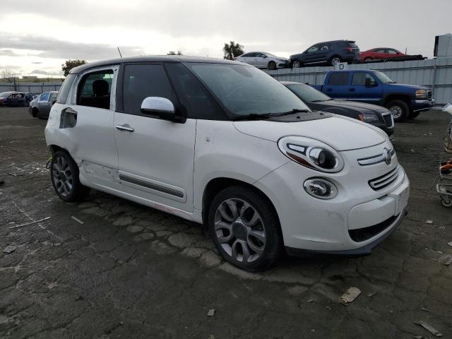 ZFBCFACH6EZ005101 - 2014 FIAT 500L LOUNGE WHITE photo 4