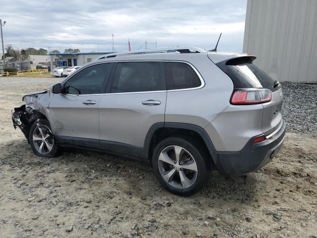 1C4PJLDB4KD300483 - 2019 JEEP CHEROKEE LIMITED SILVER photo 2