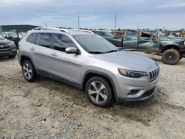 1C4PJLDB4KD300483 - 2019 JEEP CHEROKEE LIMITED SILVER photo 4