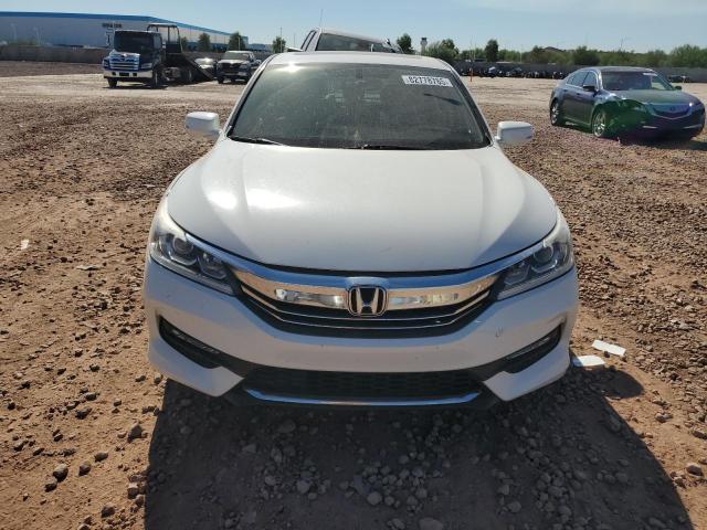 1HGCR2F87HA148908 - 2017 HONDA ACCORD EXL WHITE photo 5