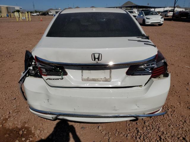 1HGCR2F87HA148908 - 2017 HONDA ACCORD EXL WHITE photo 6