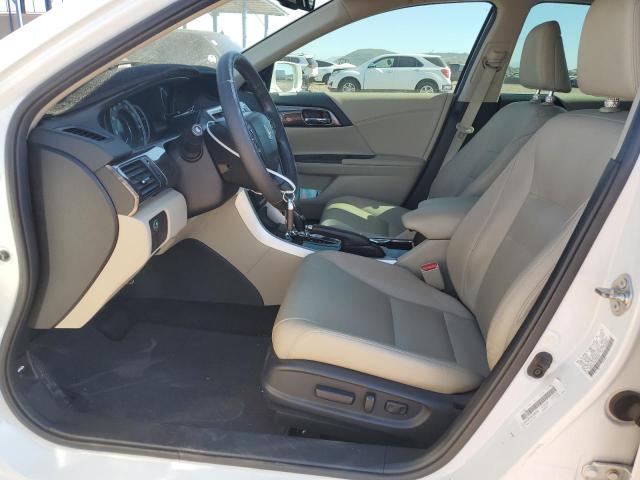1HGCR2F87HA148908 - 2017 HONDA ACCORD EXL WHITE photo 7