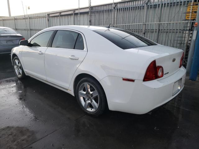 1G1ZH57B99F257441 - 2009 CHEVROLET MALIBU 1LT Ақ фото 2