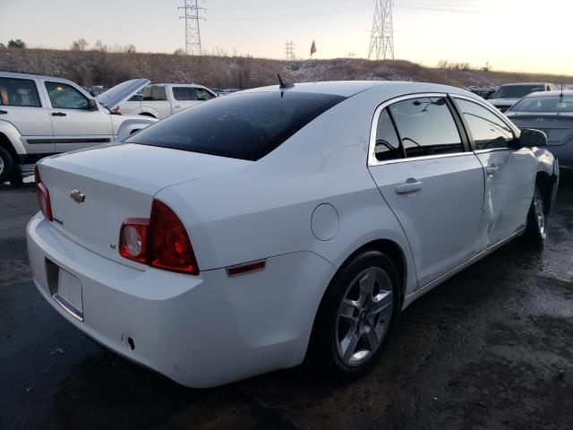 1G1ZH57B99F257441 - 2009 CHEVROLET MALIBU 1LT Ақ фото 3