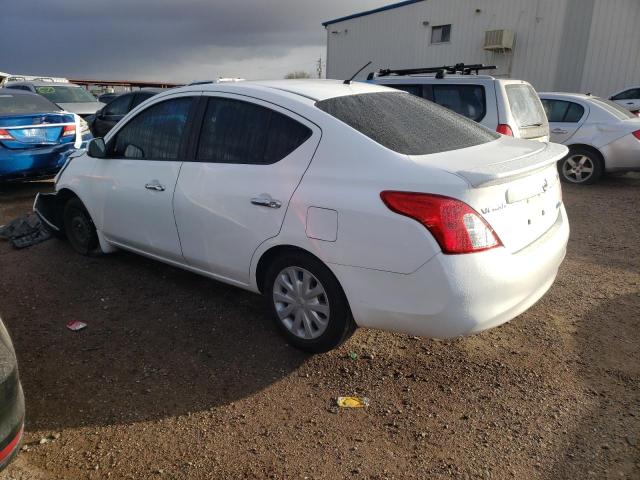 3N1CN7AP8CL862430 - 2012 NISSAN VERSA S WHITE photo 2