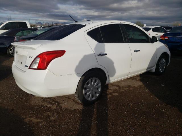 3N1CN7AP8CL862430 - 2012 NISSAN VERSA S WHITE photo 3