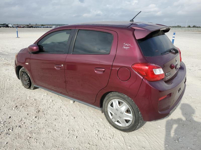ML32A3HJ6JH001647 - 2018 MITSUBISHI MIRAGE ES MAROON photo 2