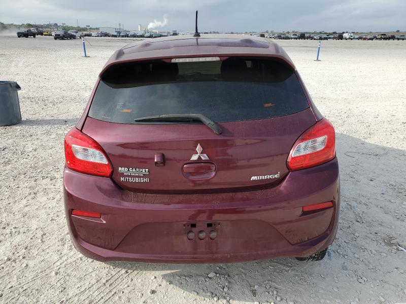 ML32A3HJ6JH001647 - 2018 MITSUBISHI MIRAGE ES MAROON photo 6