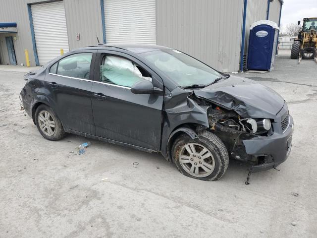 1G1JD5SGXE4128156 - 2014 CHEVROLET SONIC LT GRAY photo 4