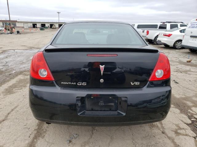 1G2ZG57N284149214 - 2008 PONTIAC G6 BASE BLACK photo 6