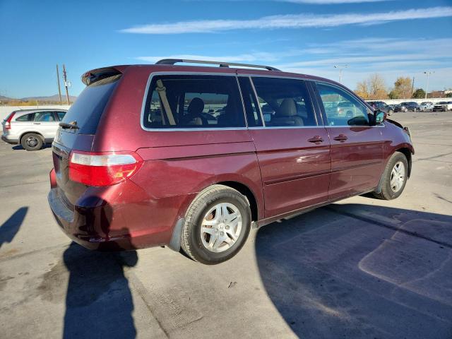 5FNRL38747B425685 - 2007 HONDA ODYSSEY EXL 勃艮第红 照片 3