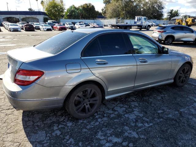 WDDGF54X18F064757 - 2008 MERCEDES-BENZ C 300 GRAY photo 3