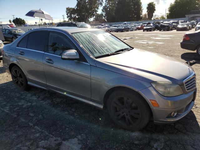 WDDGF54X18F064757 - 2008 MERCEDES-BENZ C 300 GRAY photo 4