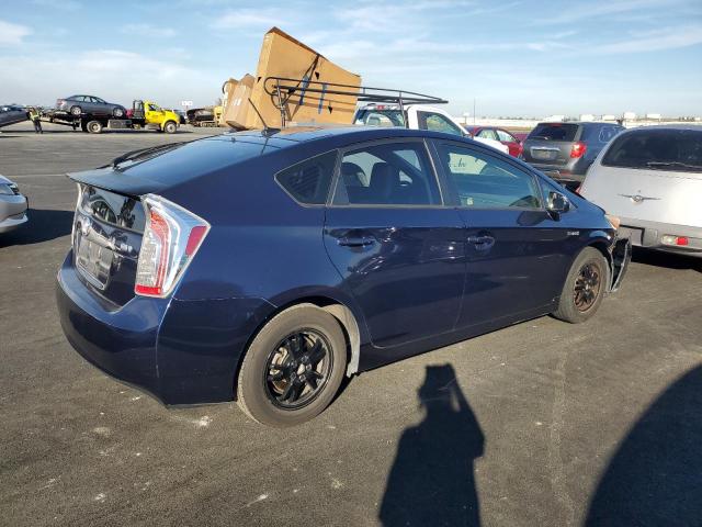 JTDKN3DU3D1683868 - 2013 TOYOTA PRIUS 蓝色 照片 3