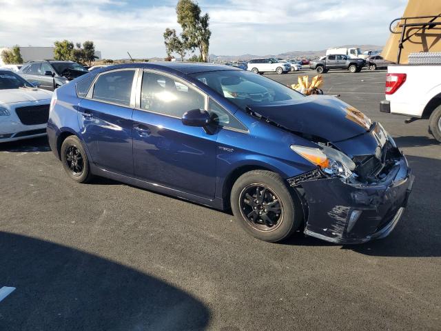 JTDKN3DU3D1683868 - 2013 TOYOTA PRIUS 蓝色 照片 4