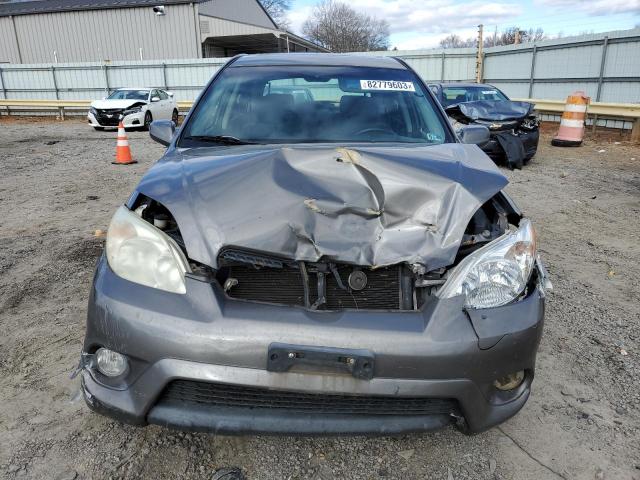 2T1KR30E26C613506 - 2006 TOYOTA COROLLA MA XR GRAY photo 5