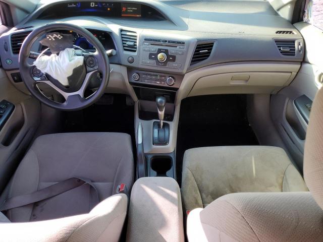 19XFB2F50CE346984 - 2012 HONDA CIVIC LX GRAY photo 8