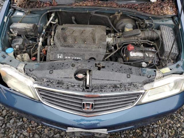 2HKRL1864XH545287 - 1999 HONDA ODYSSEY EX BLUE photo 12