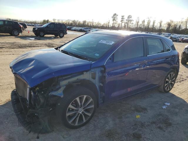 KMHH35LE2LU141711 - 2020 HYUNDAI ELANTRA GT BLUE photo 1