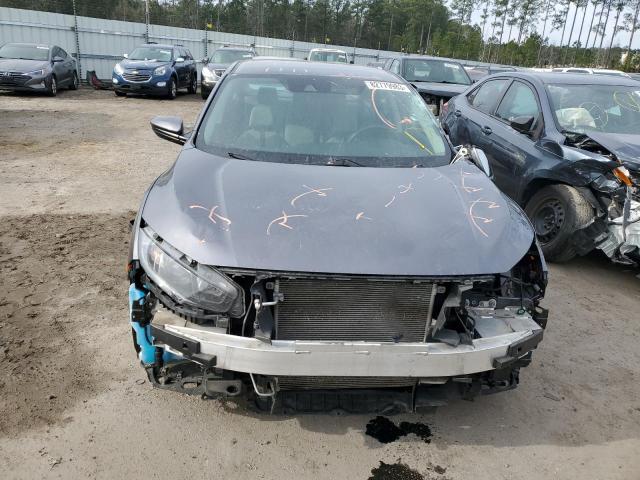 19XFC2F60KE211024 - 2019 HONDA CIVIC LX GRAY photo 5