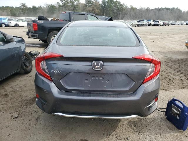 19XFC2F60KE211024 - 2019 HONDA CIVIC LX GRAY photo 6