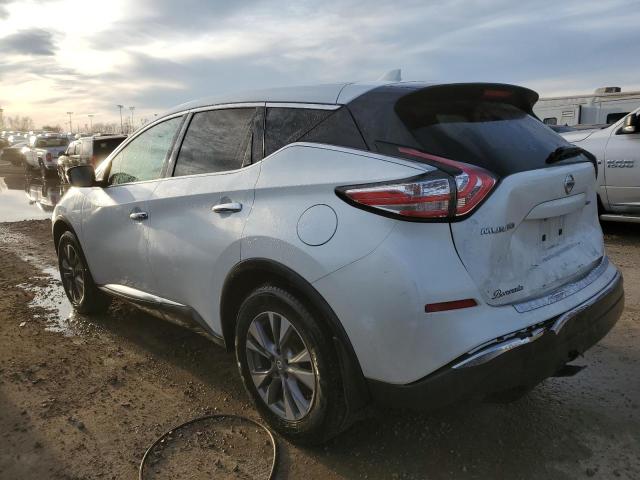 5N1AZ2MH2HN197883 - 2017 NISSAN MURANO S WHITE photo 2