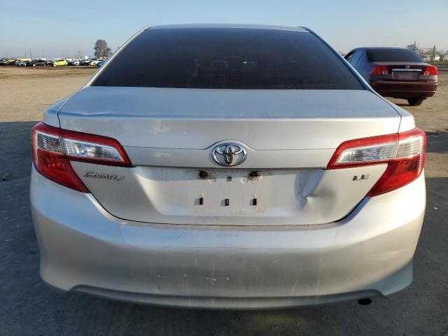 4T4BF1FK6CR174904 - 2012 TOYOTA CAMRY BASE SILVER photo 6